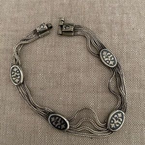 ❤️Precious sterling silver 4 strand bracelet